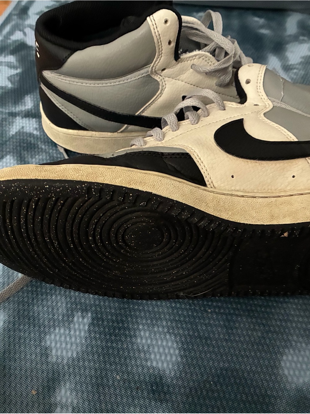 Nike Court Vision Mid High-Top Sneakers